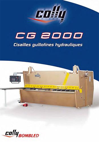 Catalogue cisaille guillotine hydraulique CG 2000